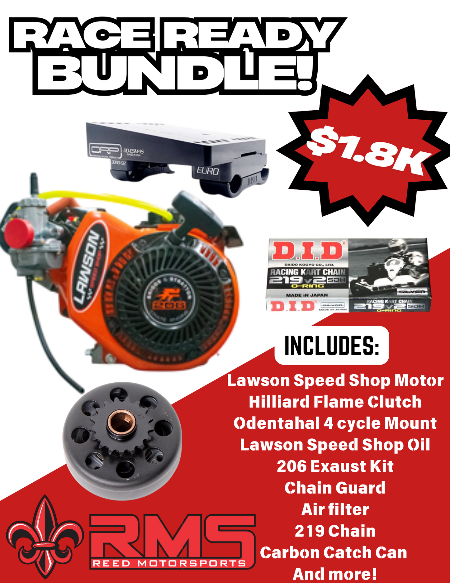 Reed Motor Sports Race Ready Bundle