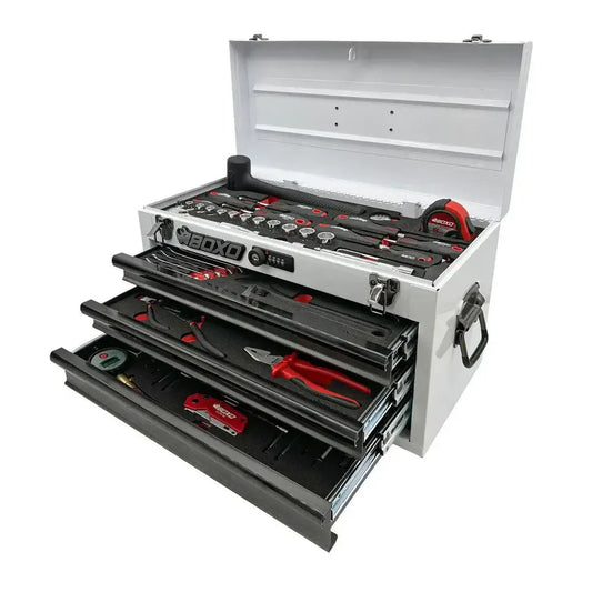 BOXO KartBox Hand Carry Tool Box Karting Metric Tool Set.