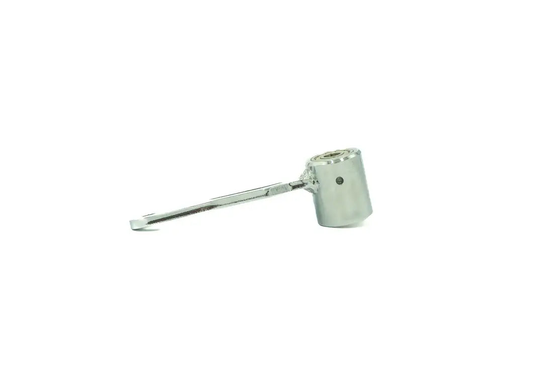 End Side View of a Left Side CRG 25mm Karting Spindle.