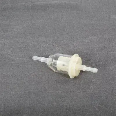 A Four Inch Long, 1/4" OD Gas or Alochol Karting Fuel Filter.