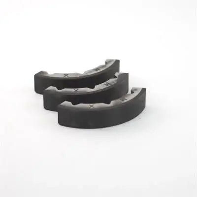Max Powdered Metal Set of Three Black Kart Racing Clutch Shoes.
