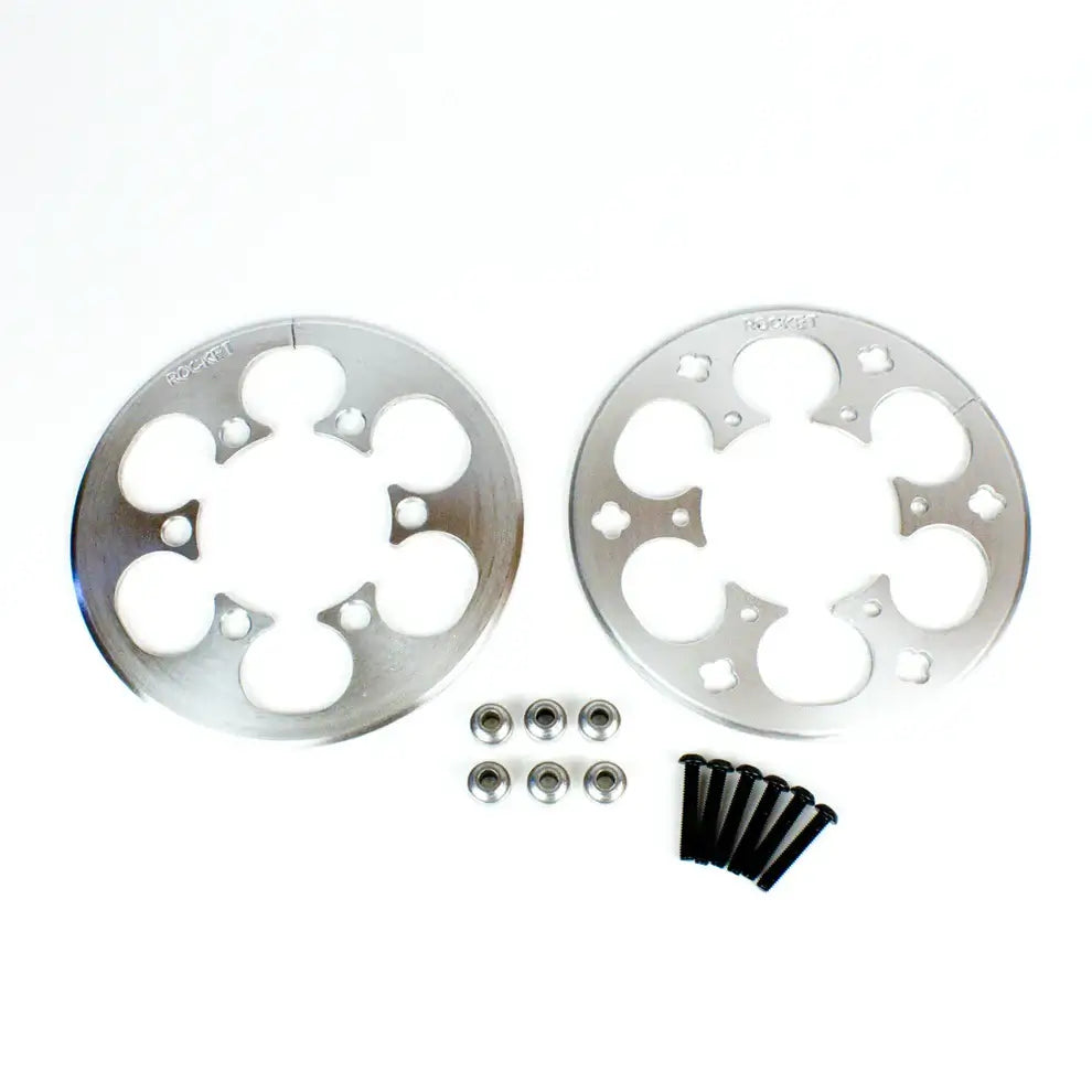 Rocket Sprocket Aluminum Mini Sprocket Guard and Hardware Kit.