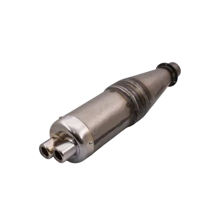 A Tillotson Euro Exhaust Kit with a Silencer, Manifold, Flex, and Springs.