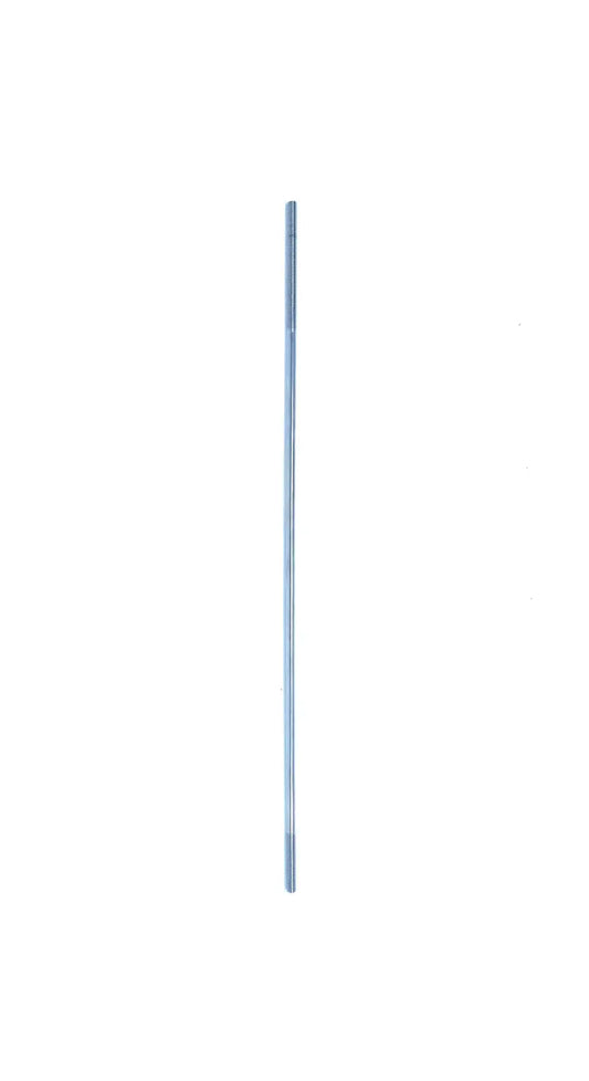 A Silver M6x1 Thread Tillotson 410mm Karting Brake Rod.