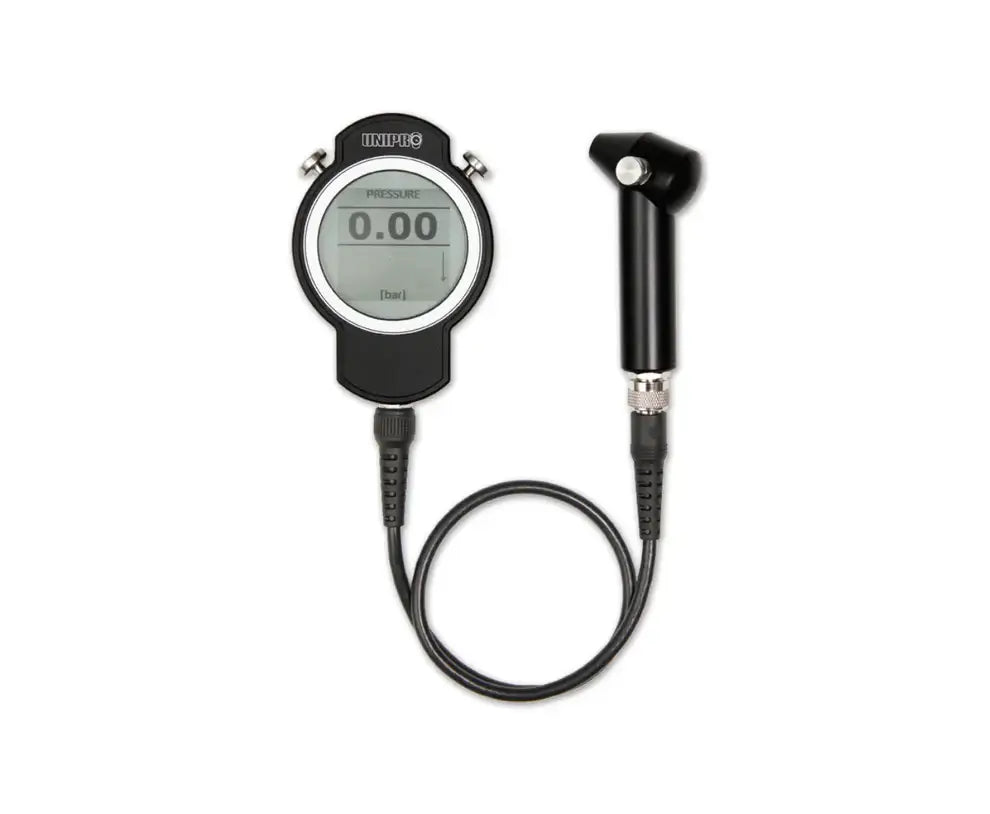 Black UniTire V2 Karting Tire Pressure Air Gauge.